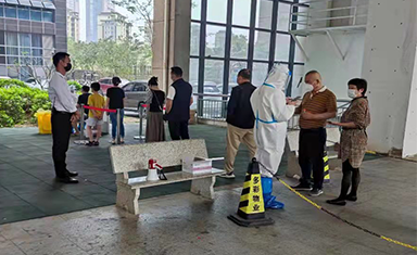 防疫一線，多彩物業(yè)在行動(dòng)！