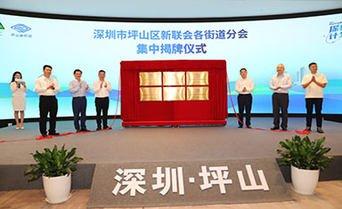 夏煒董事長參加深圳市坪山區(qū)新聯(lián)會各街道分會成立大會